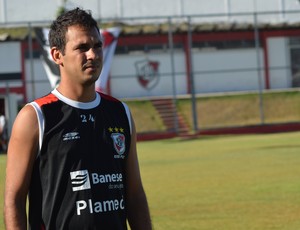 Fábio Júnior diz que ambiente é outro no River (Foto: Felipe Martins/GLOBOESPORTE.COM)