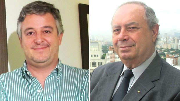 Paulo Nobre e <b>Décio Perin</b> vão brigar pela presidência do Verdão (Fotos: <b>...</b> - montagem-paulo-decioperin