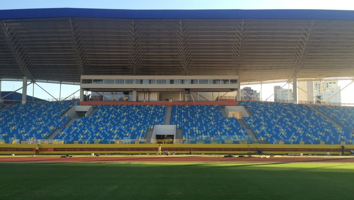 Estádio Olímpico de Goiânia (Foto: Fernando Vasconcelos / GloboEsporte.com)