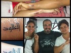 Mayra Cardi faz nova tatuagem e posta na rede social