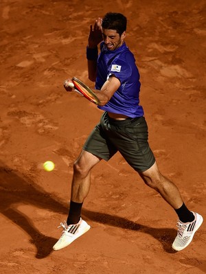 Thomaz Bellucci perde para Novak Djokovic Masters 1000 de Roma (Foto: Getty Images)