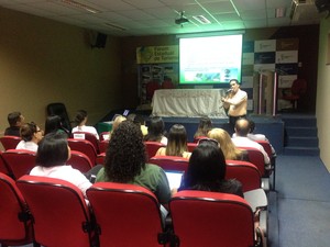 Unidades de conservação e ecoturismo foram temas da reunião (Foto: Fabiana Figueiredo/G1)