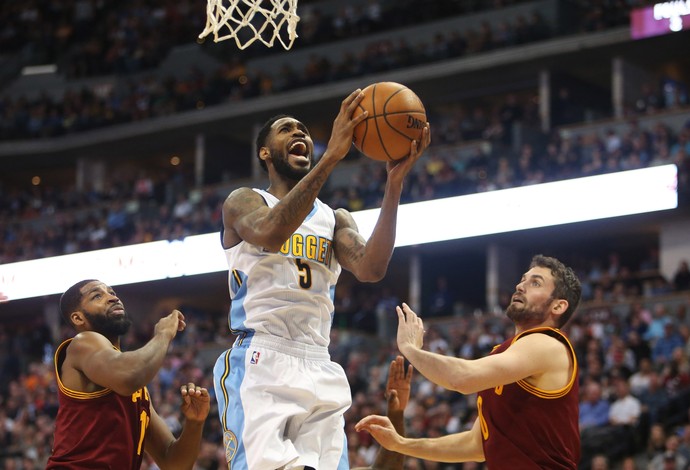 Will Barton teve boa atuação na vitória do Denver Nuggets sobre o Cleveland Cavaliers (Foto: Reuters/Chris Humphreys-USA TODAY Sports)