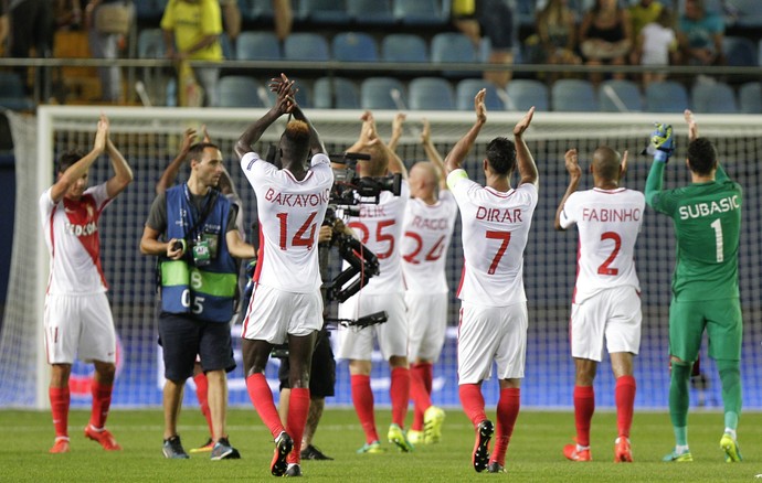 Villarreal Monaco Liga dos Campeões (Foto: AFP)