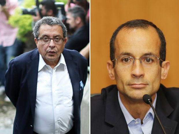 João Santana e Marcelo Odebrecht foram denunciados (Foto: STR/AFP e Giuliano Gomes/PR Press)
