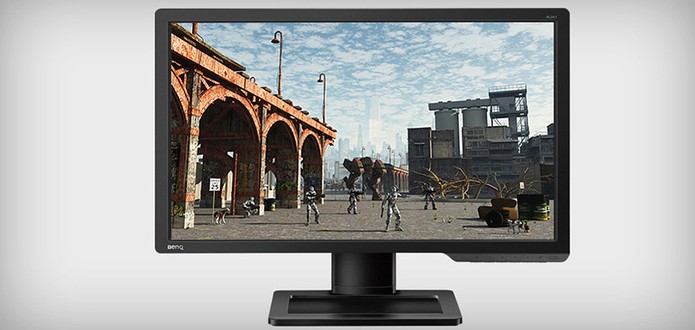 Monitor de 24 polegadas XL2411Z vem com alta qualidade de imagem e tecnologias para usuários gamers (Foto: Divulgação/BenQ)