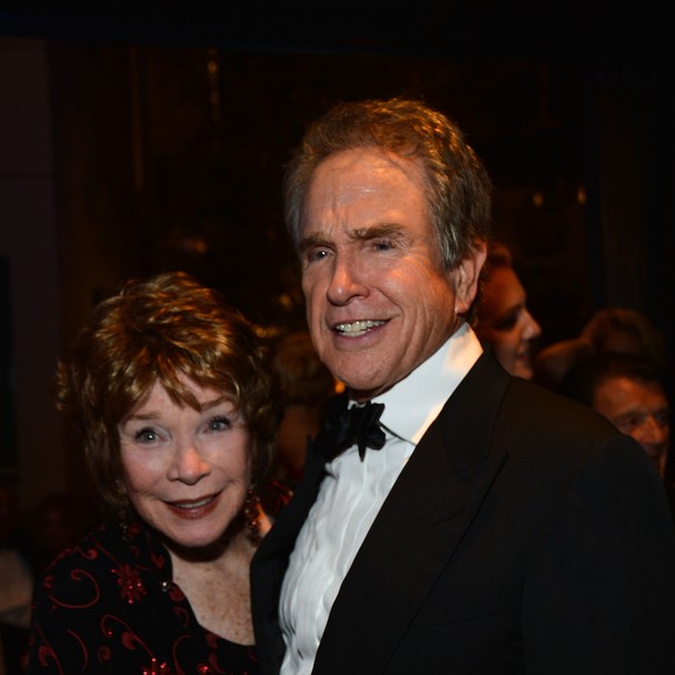 Shirley MacLaine e Warren Beatty (Foto: Getty Images)