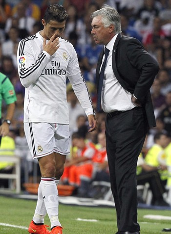 Cristiano Ronaldo - Real Madrid x Atlético de Madrid (Foto: Efeservicios)