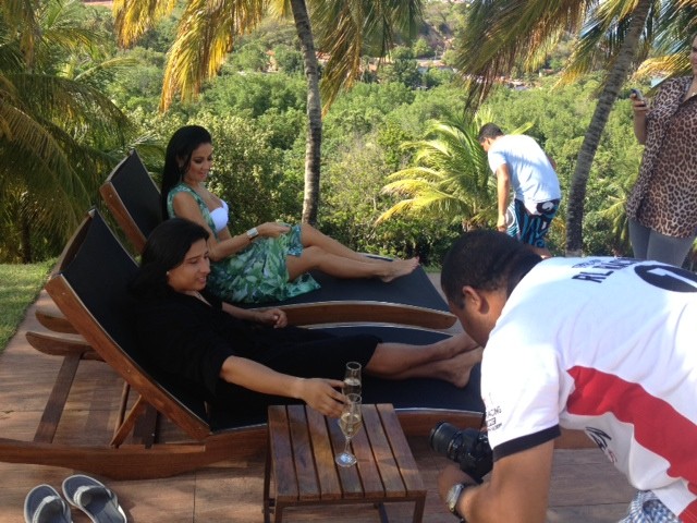 Helen Ganzarolli participa de clipe (Foto: Fabrício Magalhães / Divulgação)