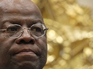 O presidente do STF e relator do mensalão, Joaquim Barbosa, no plenário da corte nesta quarta (19) (Foto:  Nelson Jr./SCO/STF)