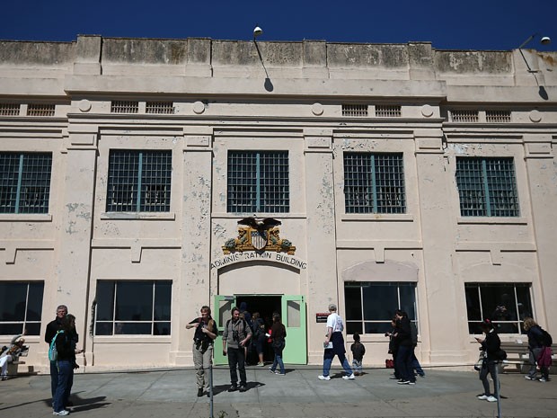 A prisão de Alcatraz, em San Francisco (Foto: Justin Sullivan/Getty Images/AFP)