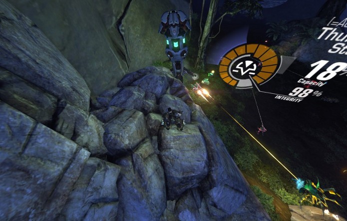 Cuidado com as ondas de monstros ao acionar o thumper (Foto: Reprodução / gameplainside)