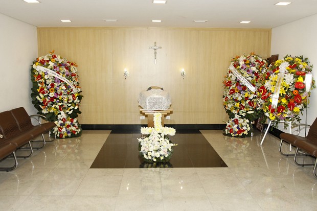 Velório de Orival Pessini (Foto: Celso Tavares/EGO)