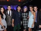 Kim Kardashian, Jonas Brothers e Kelly Osbourne vão a festa nos EUA