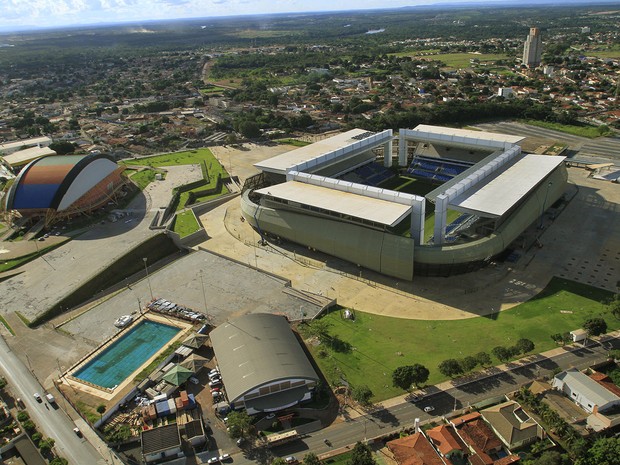 Arena Pantanal em Cuiabá (Foto: Edson Rodrigues/Secopa)
