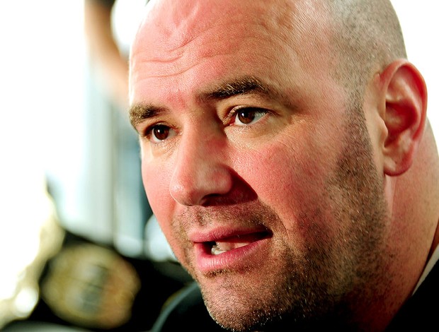 Dana White, chefão do UFC durante coletiva (Foto: Getty Images)