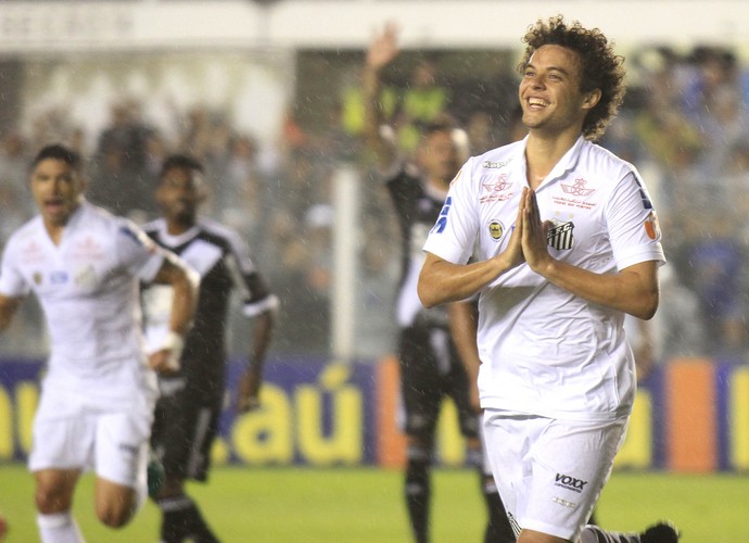 Victor Ferraz gol Santos x Ponte Preta (Foto: Futura Press) Victor Ferraz gol Santos x Ponte Preta (Foto: Futura Press)