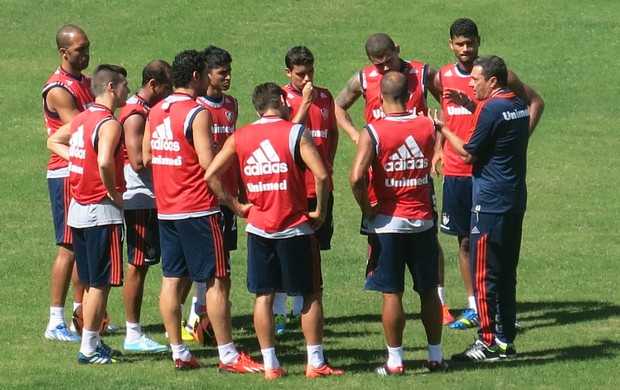 luxemburgo fluminense treino (Foto: Edgard Maciel de Sá)