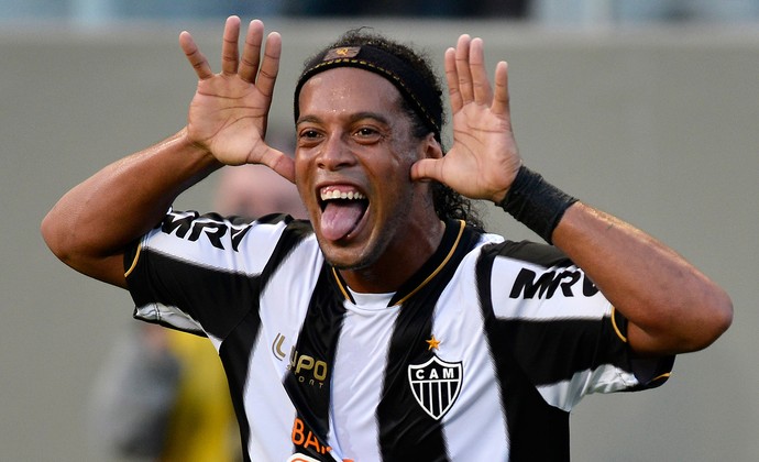 Ronaldinho Gaúcho Atlético-MG (Foto: Ag. Estado)