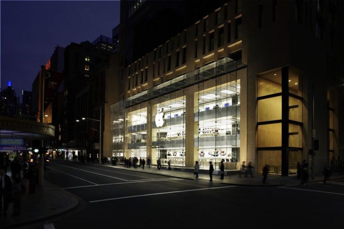 A Apple Store que está em Sydney, na Austrália (Foto: Divulgação/Apple)