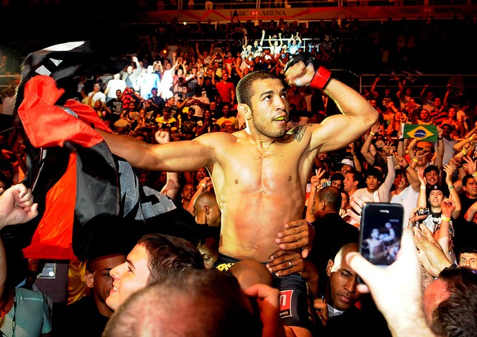 jose aldo chad mendes UFC RIO (Foto: André Durão / Globoesporte.com)