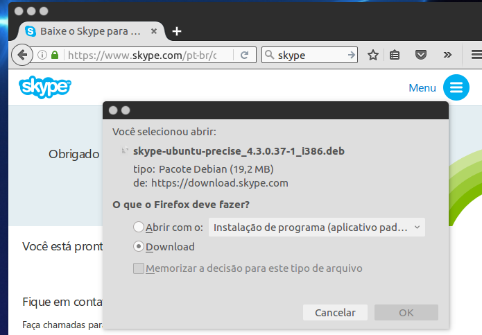 Baixando o pacote de instalação do Skype a ser baixado (Foto: Reprodução/Edivaldo Brito) (Foto: Baixando o pacote de instalação do Skype a ser baixado (Foto: Reprodução/Edivaldo Brito)) Baixando o pacote de instalação do Skype a ser baixado (Foto: Reprodução/Edivaldo Brito) (Foto: Baixando o pacote de instalação do Skype a ser baixado (Foto: Reprodução/Edivaldo Brito))