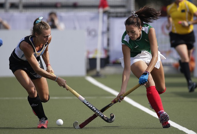 Leonas Argentina hóquei sobre grama Pan (Foto: AP Photo/Felipe Dana)