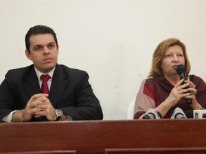 Suely Bedê e Delcio Rodrigues anunciaram auditoria nas finanças da prefeitura de São Luís (Foto: Biné Morais/O Estado)