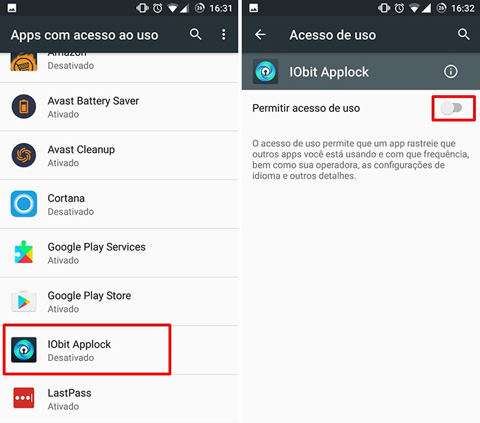 iobit-applock-adroid-reconhecimento-facial-bloquear-app-senha-3 Como usar selfies para desbloquear o WhatsApp com o IObit Applock