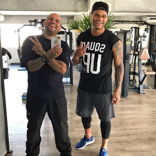 Tony Salles voltou a treinar após contrair malária (Foto: Reprodução/Instagram)