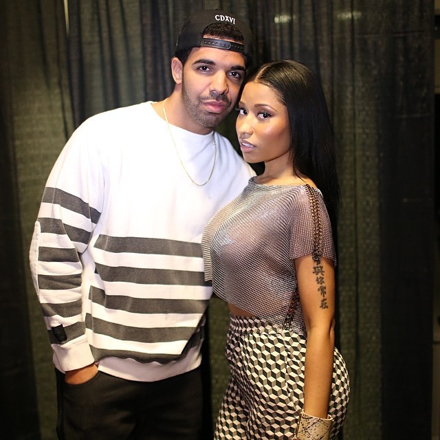 Nicki Minaj e Drake (Foto: Reprodução/Instagram)