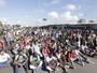 Avenida é liberada após protesto no Rio