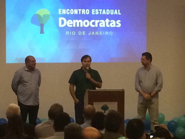 O deputado Rodrigo Maia (DEM-RJ) foi eleito presidente da Cmara dos Deputados, com 285 votos. (Foto: Henrique Coelho / G1)