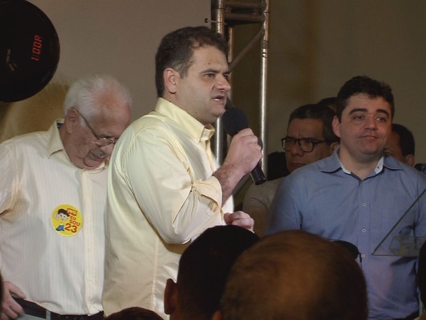 Marcelo Del Bosco será candidato a prefeito de Santos (Foto: Reprodução/TV Tribuna)