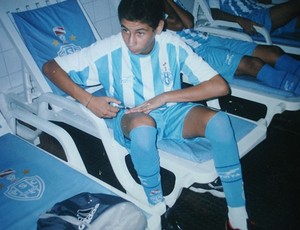 Na época que jogava pelo Paysandu (Foto: Arquivo Pessoal)