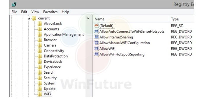 Referências ao recurso foram encontradas no registro do novo Windows (foto: Reprodução/WinFuture)
