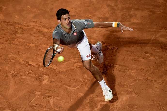 Thomaz Bellucci x Novak Djokovic - Masters 1000 de Roma (Foto: Getty Images)