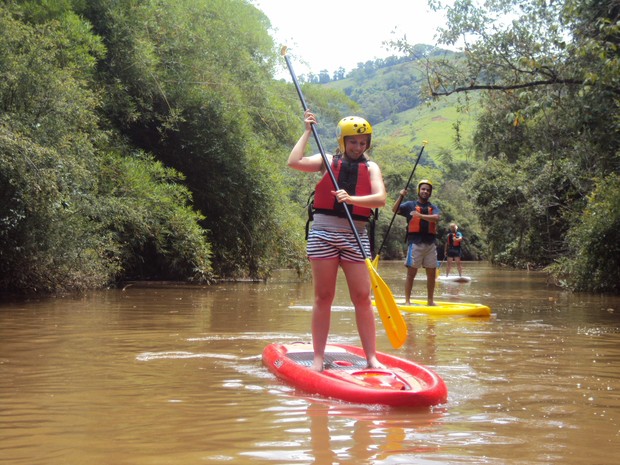 Stand Up Paddle é outra das muitas atrações de Socorro (Foto: divulgação) Stand Up Paddle é outra das muitas atrações de Socorro (Foto: divulgação)