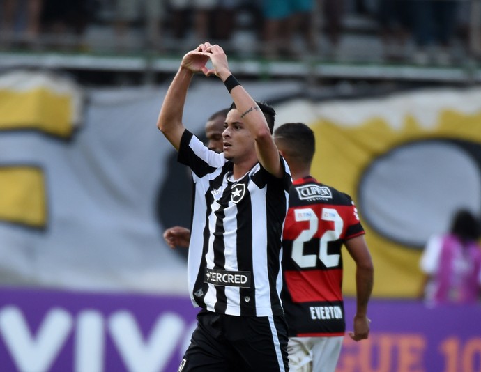 Diogo Barbosa - gol Botafogo - Botafogo x Flamengo (Foto: André Durão) Diogo Barbosa - gol Botafogo - Botafogo x Flamengo (Foto: André Durão)