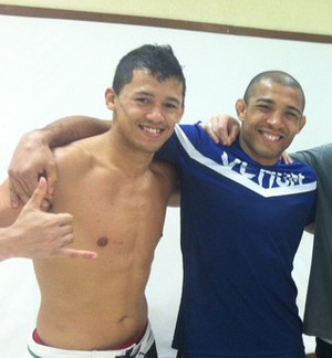 José Aldo e Dudu Dantas (Foto: Reprodução/Instagram)