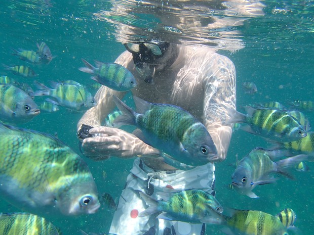 Viagem de Roberto Souza (Foto: Caio Kenji/G1)