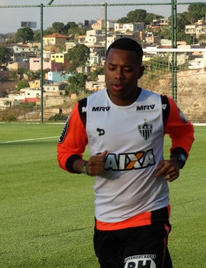 Robinho, atacante do Atlético-MG (Foto: Fernando Martins Y Miguel)