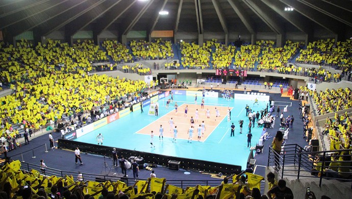 Brasil x Argentina - vôlei - Natal (Foto: Fabiano de Oliveira)