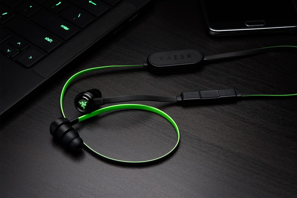 Novo fone Bluetooth da linha Hammerhead V2 dispensa conectores  (Foto: Divulgação/Razer)