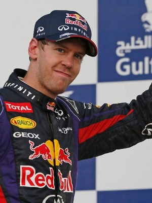 Sebastian Vettel é o líder do Mundial (Foto: Reuters/Reprodução: Globoesporte.com)