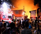 Incêndio atinge favela da Zona Leste de SP (Edison Temoteo/ Futura Press / Estadão Conteúdo)