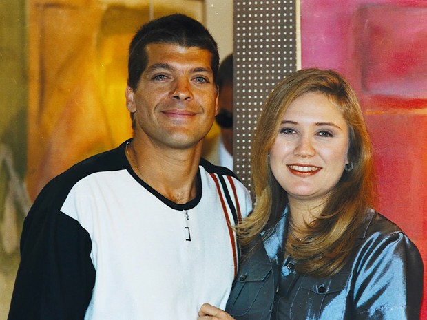 Roberto Bataglin e Rachel Ripani formaram par romântico em Zazá (Foto: CEDOC / TV Globo)