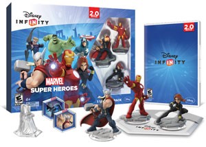 Pacote do novo 'Disney Infinity' traz três heróis da Marvel (Foto: Divulgação/Disney)