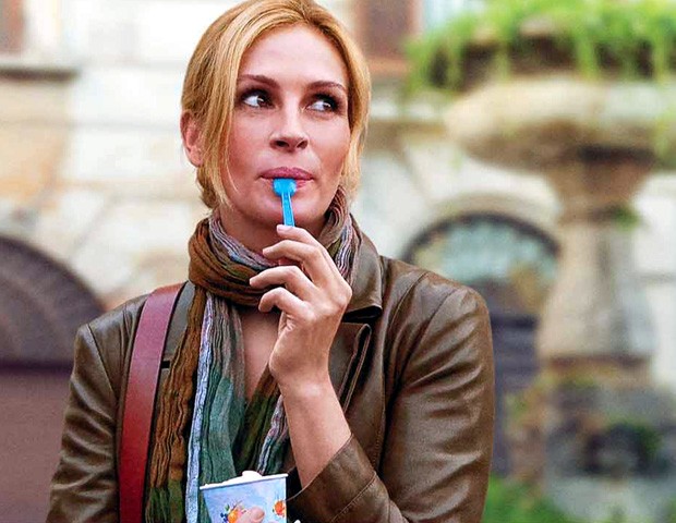 Julia Roberts em cena do filme "Comer, Rezar, Amar" (Foto: Divulgação) Julia Roberts em cena do filme "Comer, Rezar, Amar" (Foto: Divulgação)