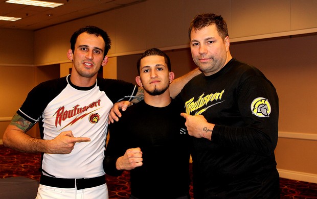 UFC Sergio Pettis treino (Foto: Evelyn Rodrigues)